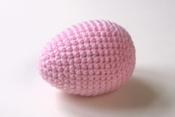 Crochet easter egg